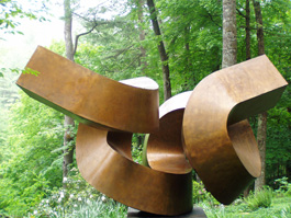 Different views so the scale of the sculpture is shown