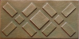 Bronze and Aluminum Tiles 36p4-V