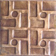 Bronze and Aluminum Tiles 44p4-C