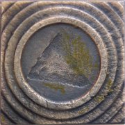 Bronze and Aluminum Tiles 44p6-B