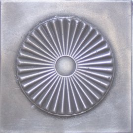 Bronze and Aluminum Tiles 66p10-A