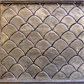 Bronze and Aluminum Tiles 66p14-C