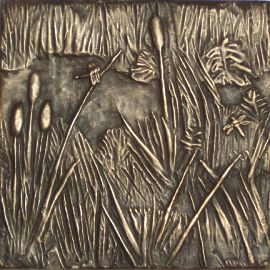 Bronze and Aluminum Tiles 66p16-B
