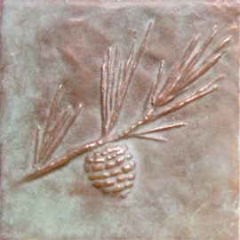 Bronze and Aluminum Tiles 66p4-V