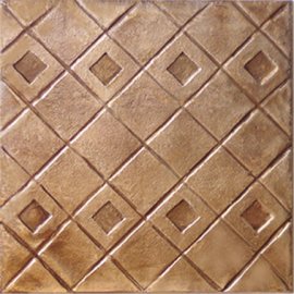 Bronze and Aluminum Tiles 66p8-C