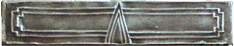 Bronze and Aluminum Tiles 1 3/4 x 12 Angle