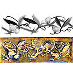 Bronze and Aluminum Tiles Ron Goeke Tiles